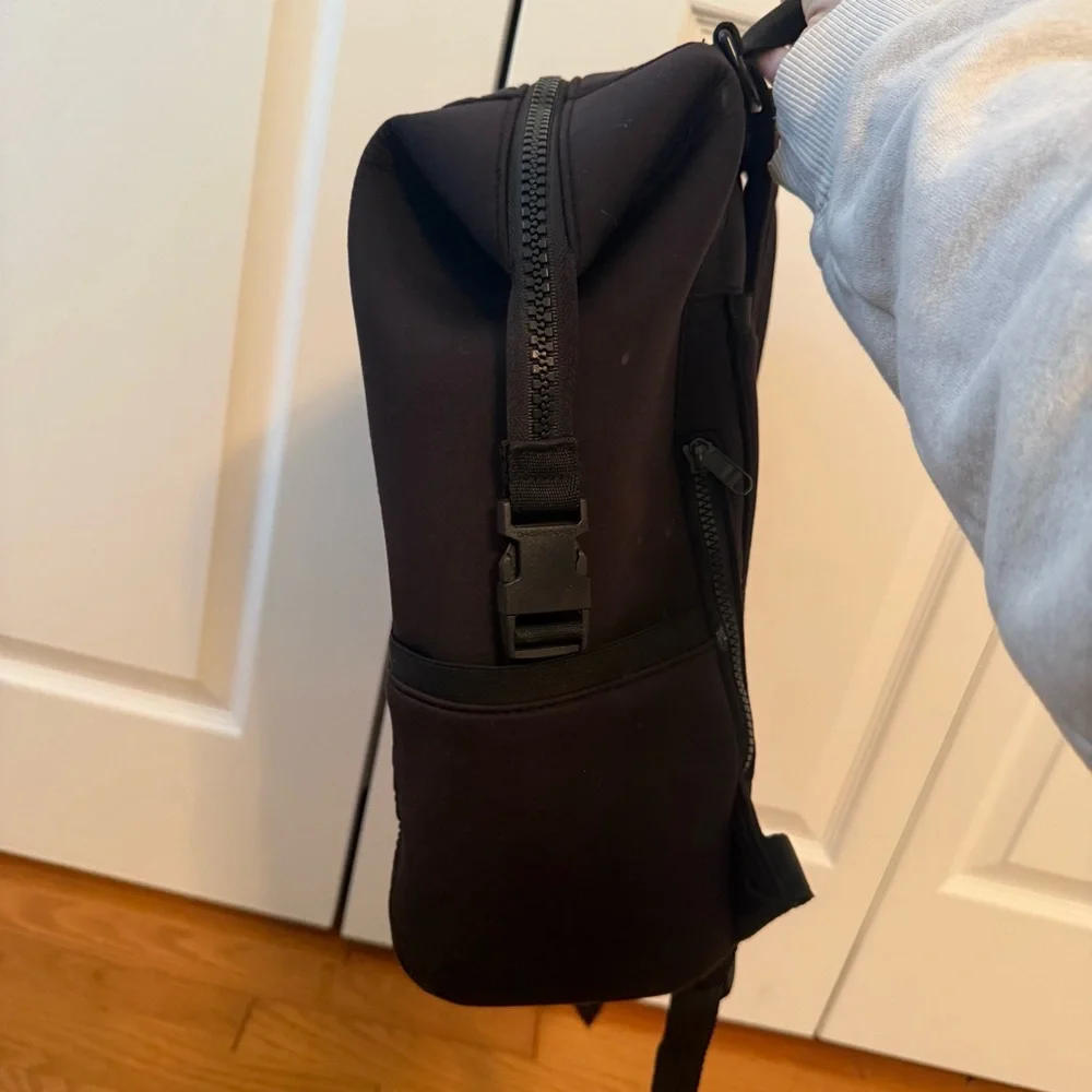 Dagne Dover Indi Medium Neoprene Diaper Bag in Black